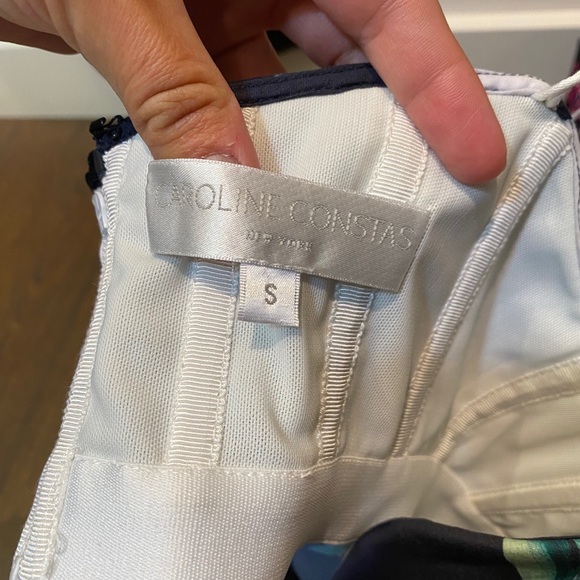 Caroline Constas off shoulder flower dress! - Picture 6 of 6